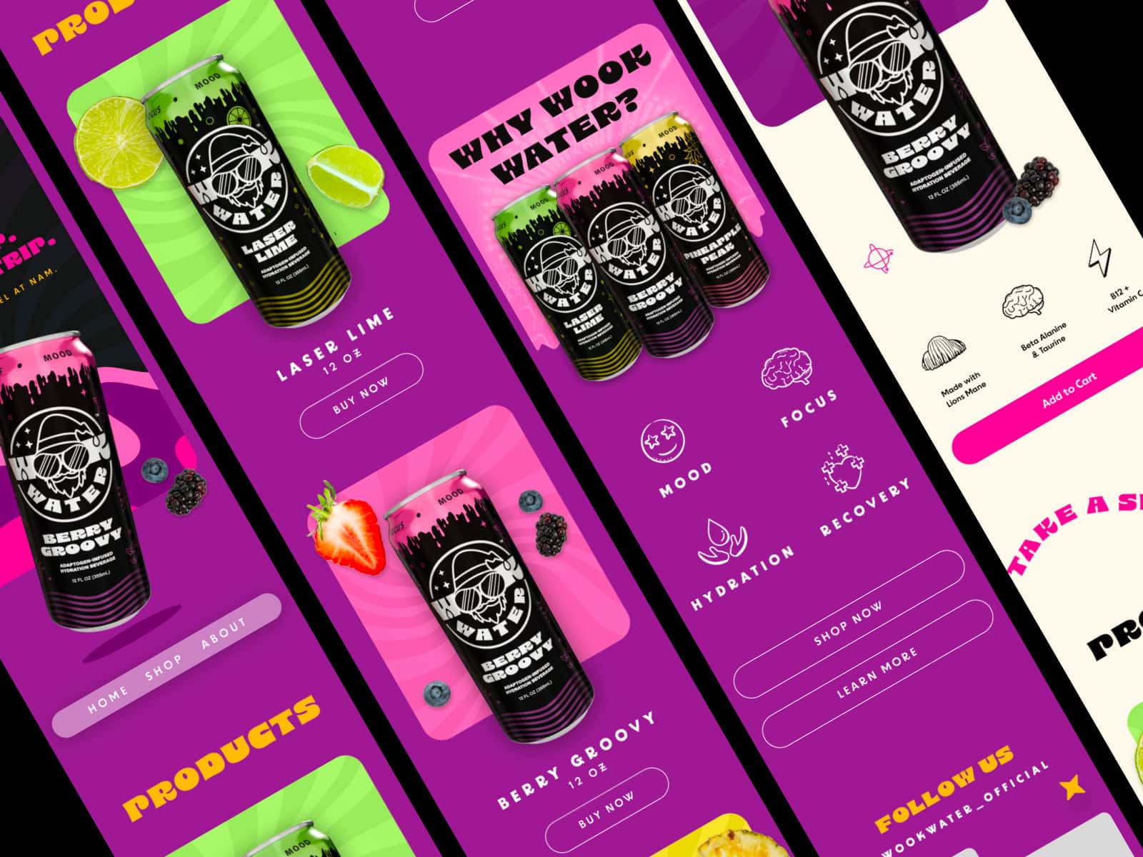 wook water homepage